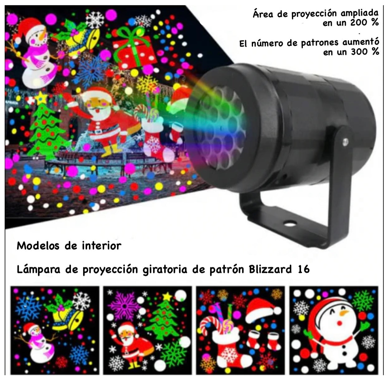 Proyector Navideño